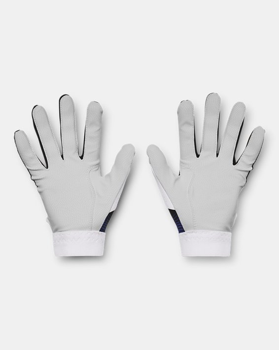 Boys' UA Clean Up 21 Batting Gloves, Blue, pdpMainDesktop image number 1